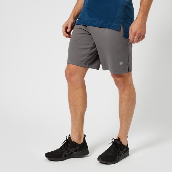 Asics Running Men's Knit 10 Inch Shorts - Carbon