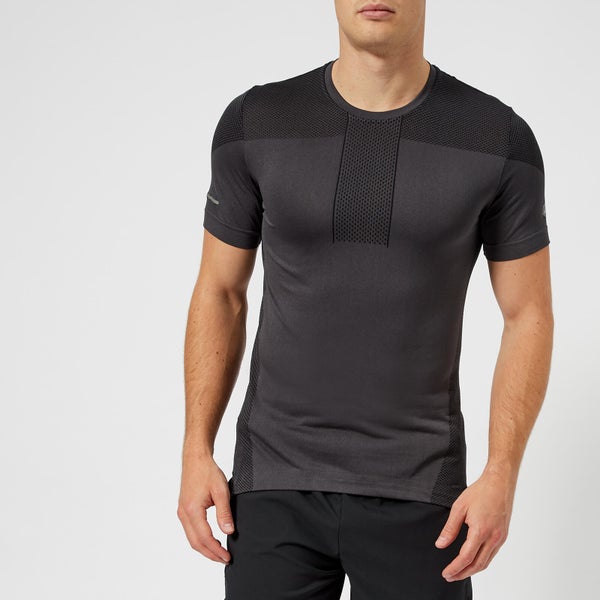 Asics Running Men's Cool Short Sleeve Seamless T-Shirt - Dark Grey