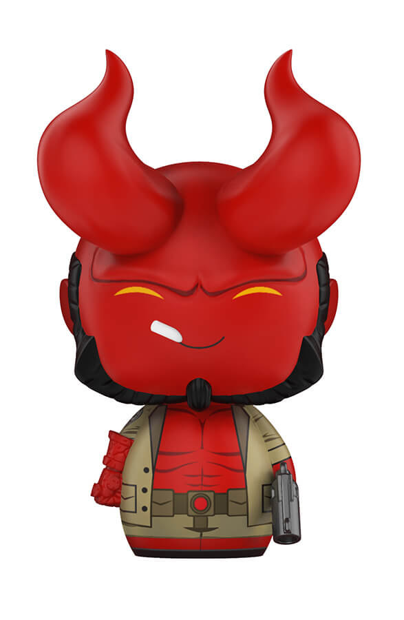 Hellboy with Horns Dorbz Vinyl Figur