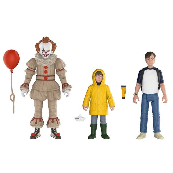 IT Pennywise, Georgie and Bill Action Figures 3-Pack