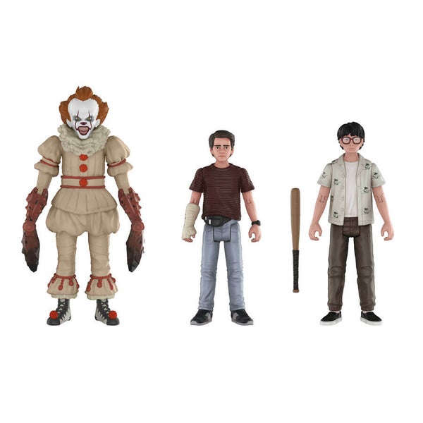 IT Pennywise, Richie and Eddie Action Figures 3-Pack