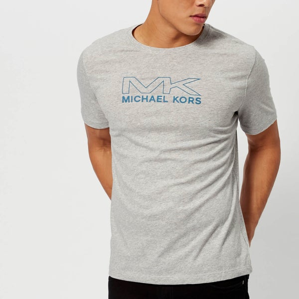 Michael Kors Men's Michael Kors Logo Short Sleeve Graphic T-Shirt - Heather Grey