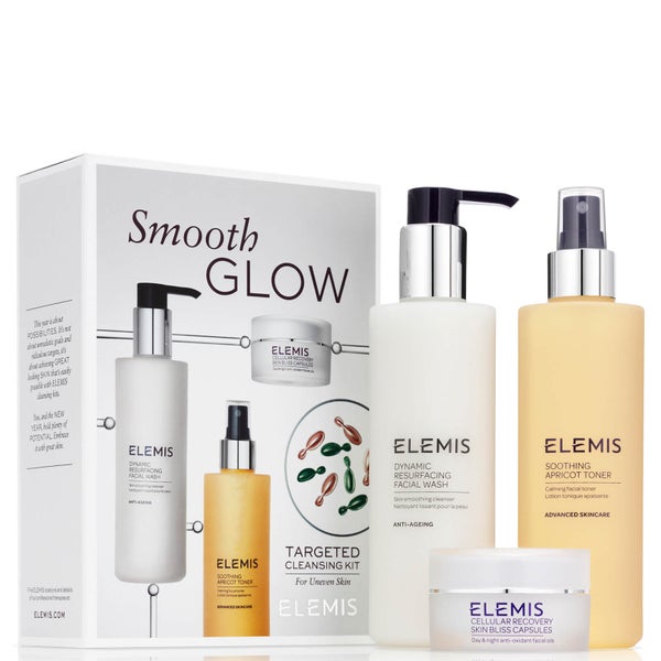 Elemis Smooth Glow Cleansing Kit (Worth £69.00)