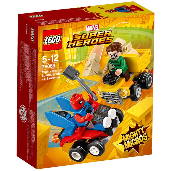 LEGO® LEGO® Marvel: Mighty Micros : Scarlet Spider contre Sandman (76089)