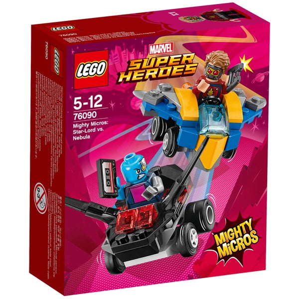 LEGO Superheroes Mighty Micros: Star-Lord Vs. Nebula (76090)