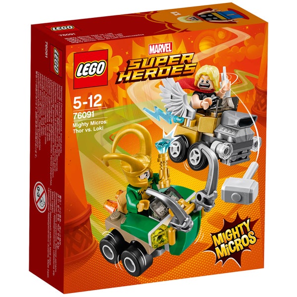 LEGO Superheroes Mighty Micros: Thor Vs. Loki (76091)