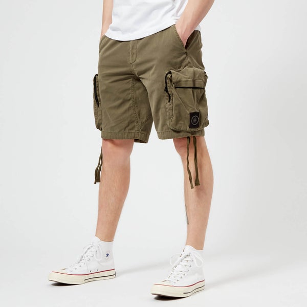 Marshall Artist Men's Garment Dyed Cargo Shorts - Khaki