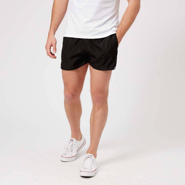 adidas Men's 3 Stripe VSL Swim Shorts - Black