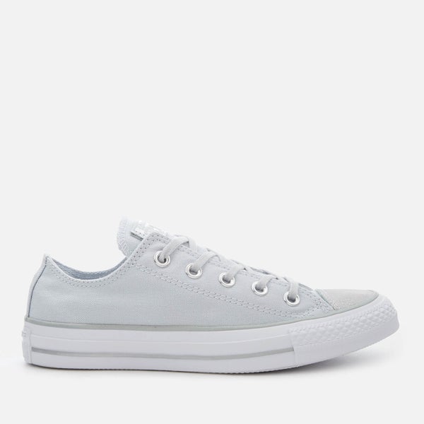 Converse Women's Chuck Taylor All Star Ox Trainers - Pure Platinum/Silver/White