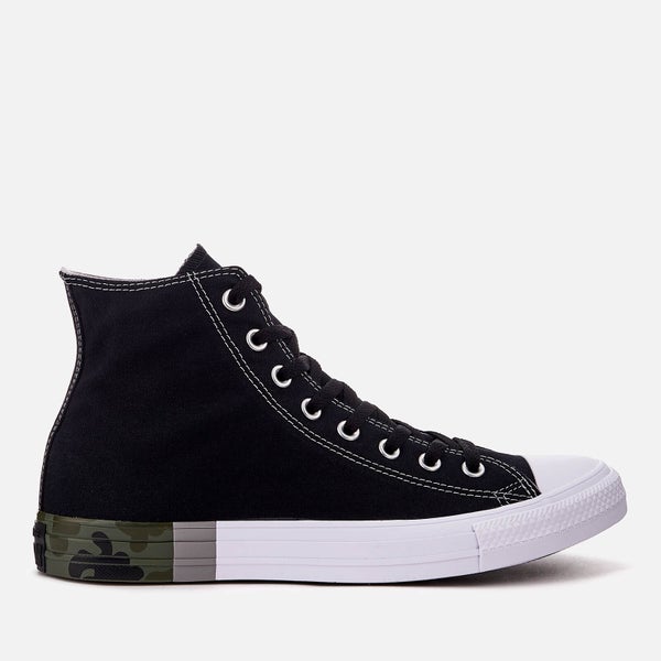 Converse Men's Chuck Taylor All Star Hi-Top Trainers - Black/Dolphin/White