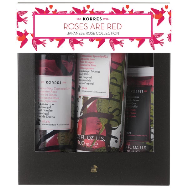 KORRES Roses are Red Collection (Worth £27)