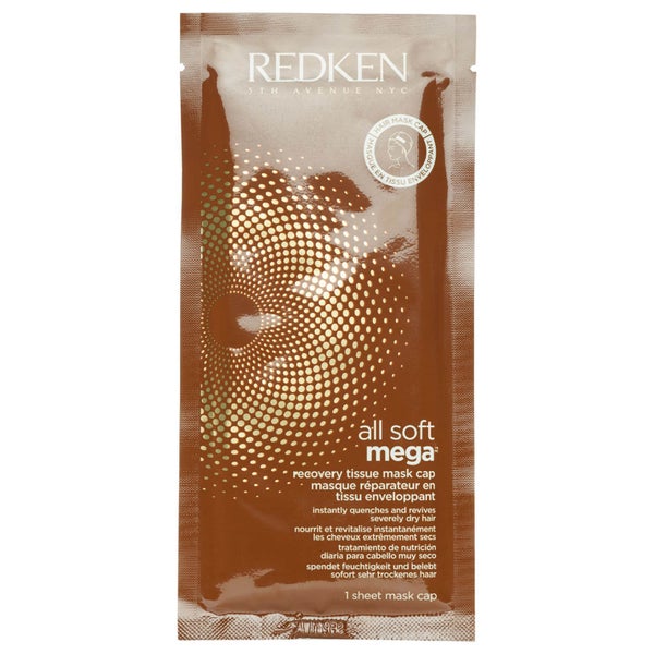 Redken All Soft Mega Recovery Tissue Mask Cap (Single Pack)