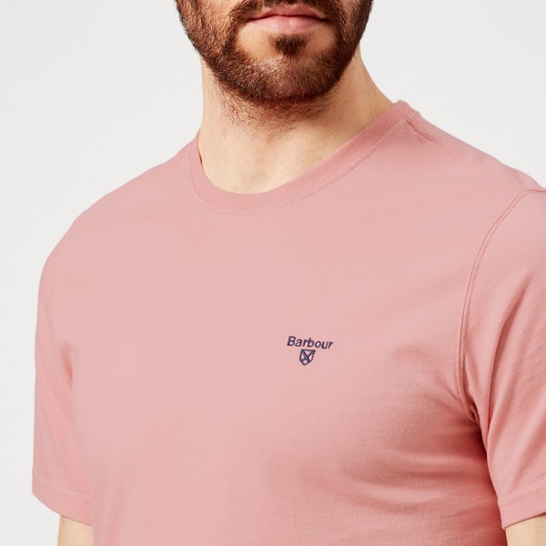 Barbour Men's Sports T-Shirt - Dusty Pink