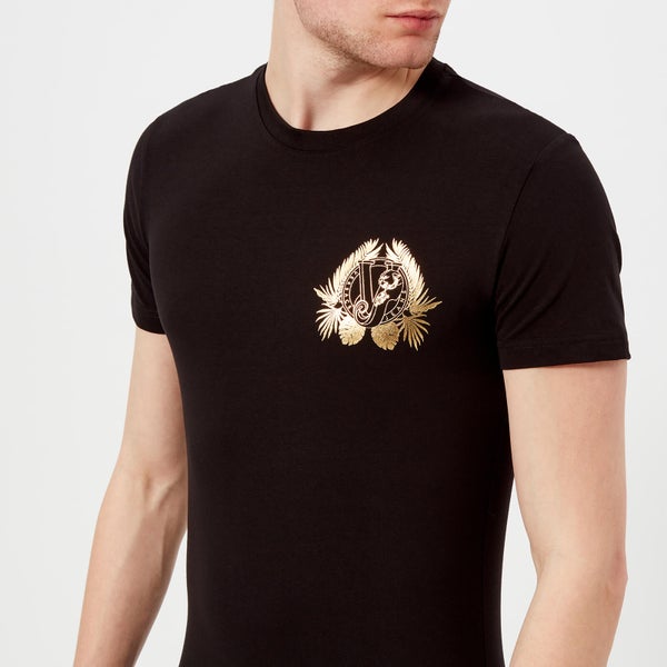 Versace Jeans Men's Wreath Logo T-Shirt - Navy