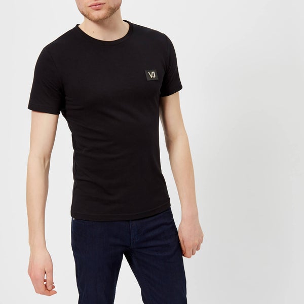 Versace Jeans Men's Small Logo T-Shirt - Nero