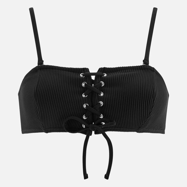 MINKPINK Women's Kylie Bandeau Bikini Top - Black