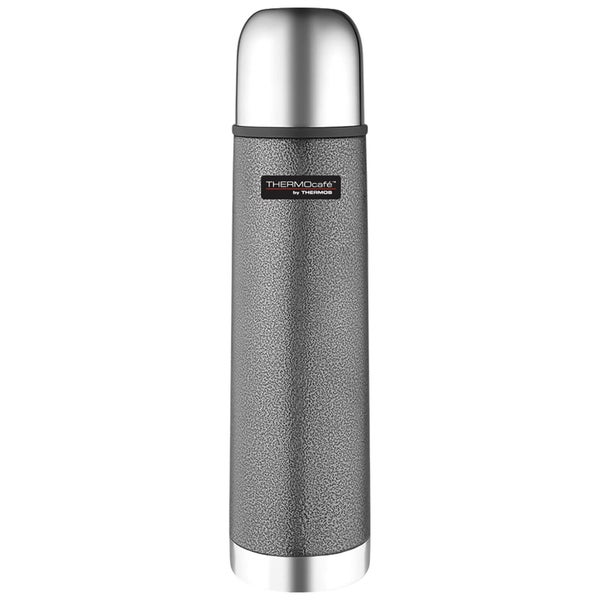 Thermos ThermoCafe Hammertone Stainless Steel Flask - Grey 500ml