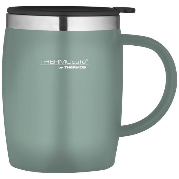 Thermos ThermoCafe Soft Touch Desk Mug - Duck Egg - 450ml