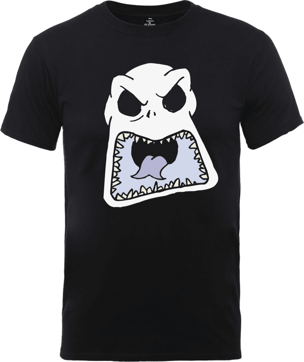 The Nightmare Before Christmas Jack Skellington Angry Face Schwarz T-Shirt