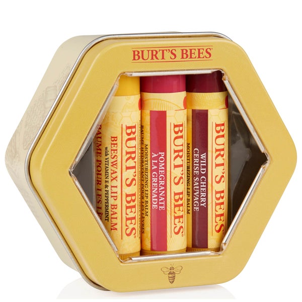 Burt's Bees 錫盒三重奏禮品組