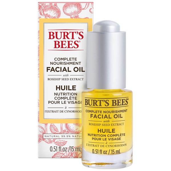 Burt's Bees olio viso nutrimento totale 15 ml