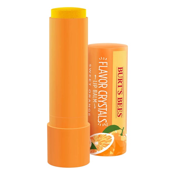 Burt's Bees Flavour Crystals 100% Natural Moisturising Lip Balm -huulivoide 4,53g, Sweet Orange