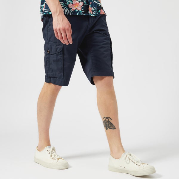 Tommy Hilfiger Men's Light Twill Cargo Shorts - Navy Blazer