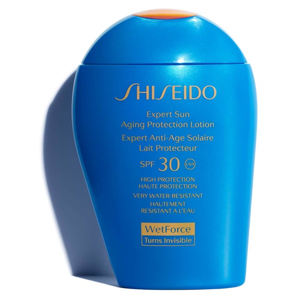 Loção de Proteção Contra o Envelhecimento Expert Sun com FPS 30 da Shiseido 100 ml