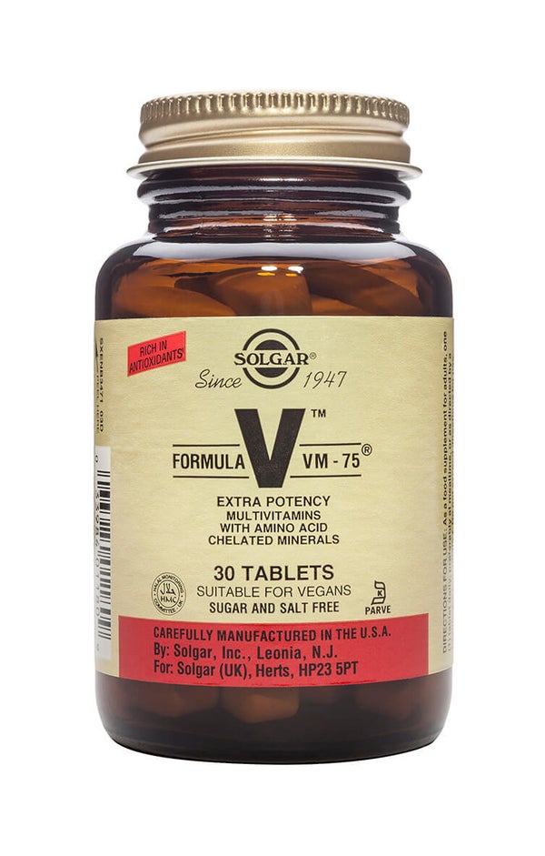 Solgar® Formula VM 75 Vitamins - 30 Tablets