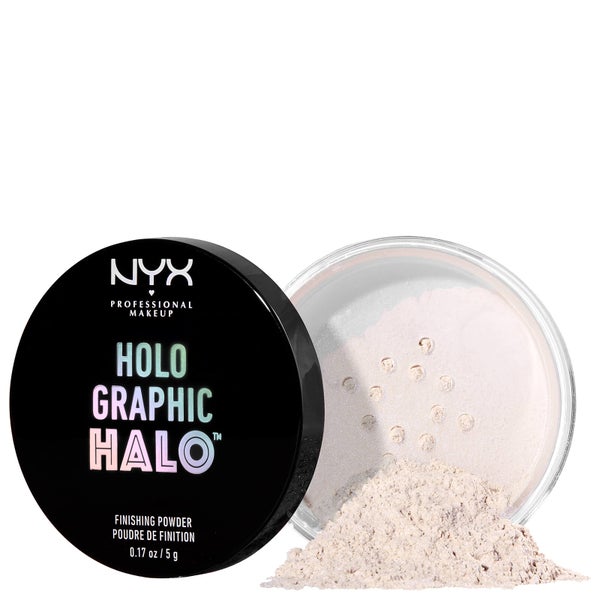 Polvos translúcidos Holographic Halo Finishing Powder NYX Professional Makeup - Mermazing