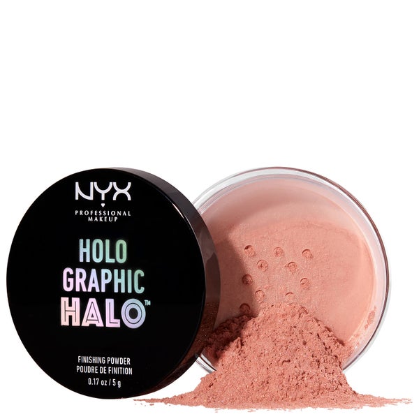 NYX Professional Makeup Holographic Halo Finishing Powder - Magical (ニックス プロフェッショナル メイクアップ ホログラフィック ヘイロー フィニッシング パウダー - マジカル)