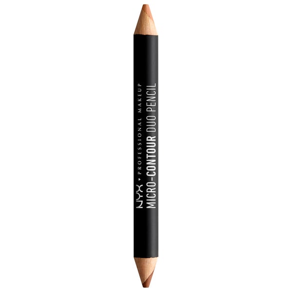 Lápiz de punta doble Micro Contour Duo Pencil NYX Professional Makeup - Deep
