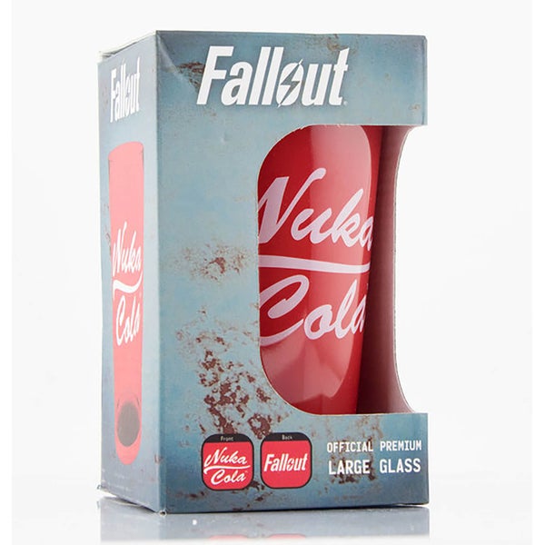 Fallout Nuka Cola Coloured Large Glasses 16oz