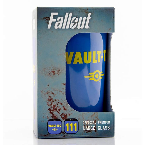 Fallout Vault 111 Coloured Large Glasses 16oz