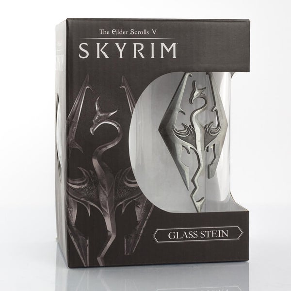 Skyrim Dragon Symbol Stein
