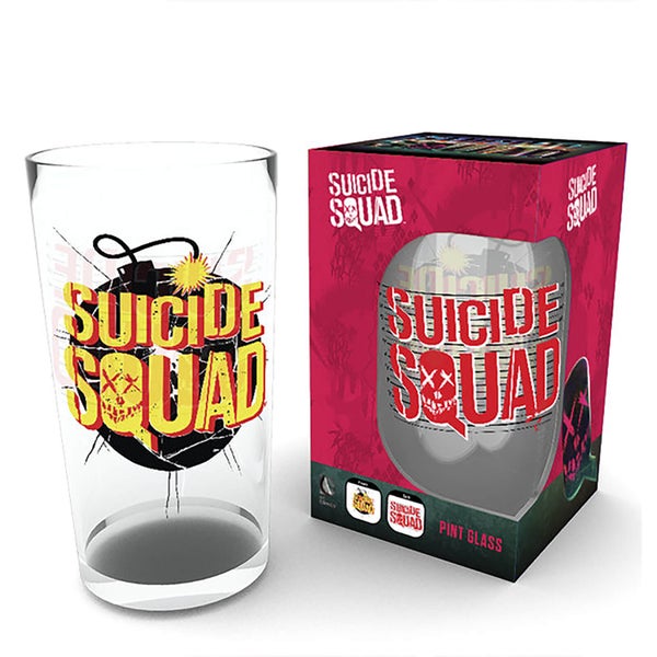 Suicide Squad Bomb Large Glasses 16oz