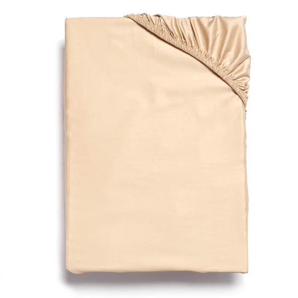 Christy 400TC Sateen Fitted Sheet - Gold
