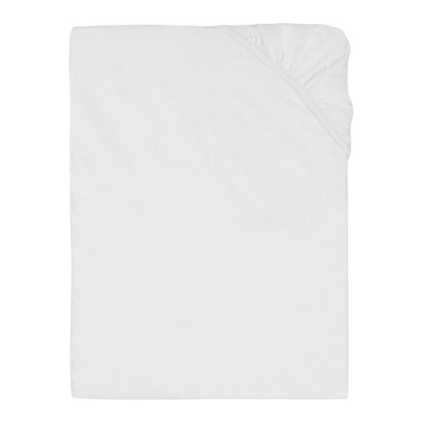 Christy 400TC Sateen Deep Fitted Sheet - White