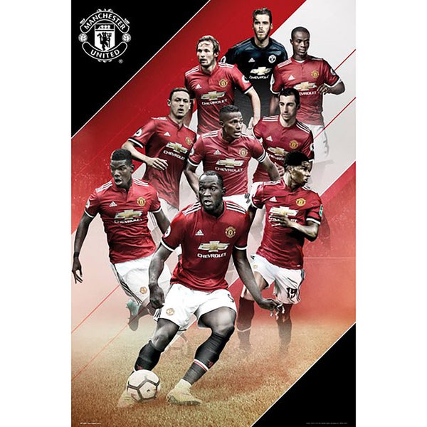Manchester United Players 17/18 Maxi Poster 61 x 91.5cm