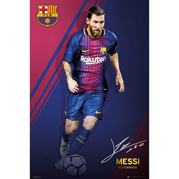 Barcelona Messi 17/18 Maxi Poster 61 x 91.5cm