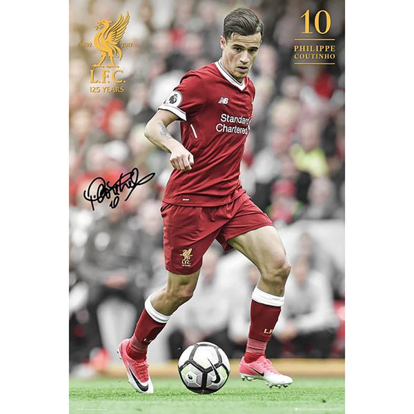 Liverpool Coutinho 17/18 Maxi Poster 61 x 91.5cm
