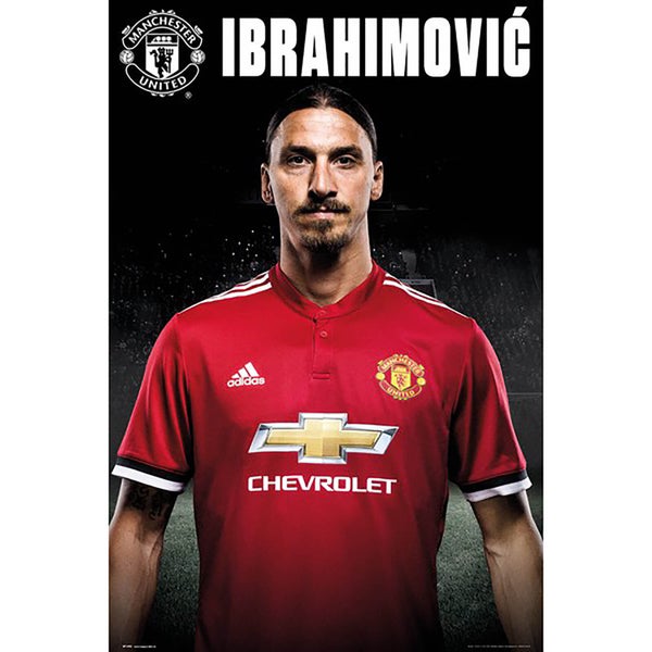 Manchester United Zlatan Stand 17/18 Maxi Poster 61 x 91.5cm