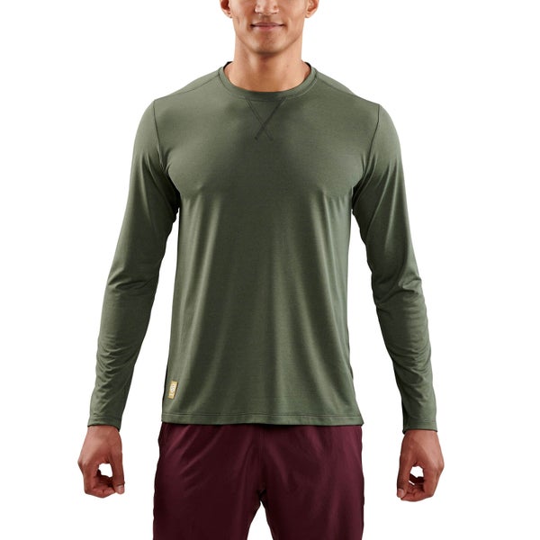 Skins Activewear Men's Fitness Avatar Long Sleeve Top - Utility Marle