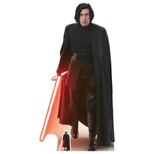 Star Wars: The Last Jedi Kylo Ren Over-Sized Cut Out