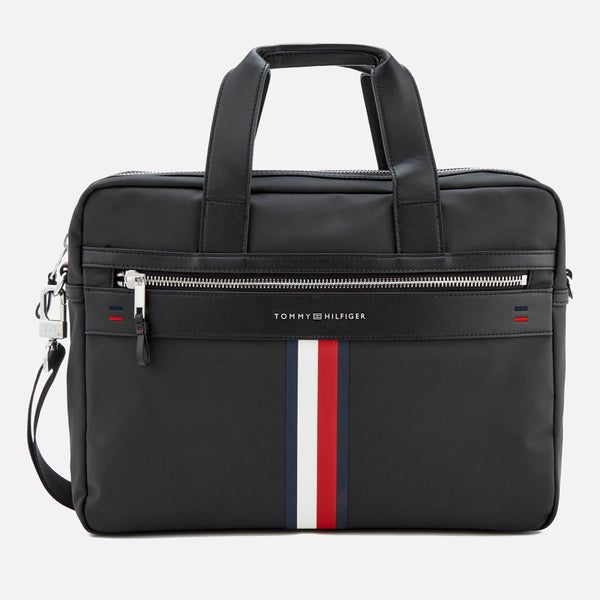 Tommy Hilfiger Men's Elevated Computer Bag - Black