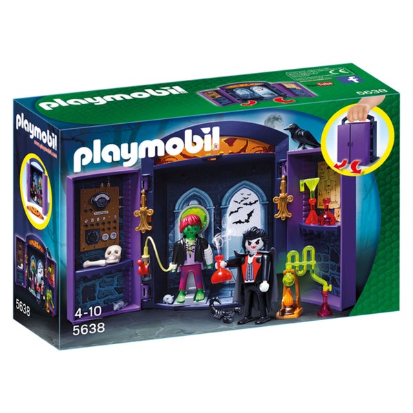 Playmobil aufklapp spiel box monsterburg (5638)