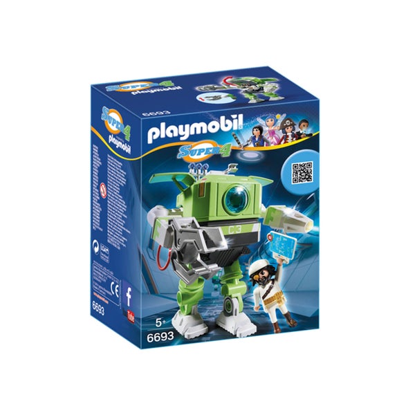 Playmobil Super 4 Cleano Robot (6693)