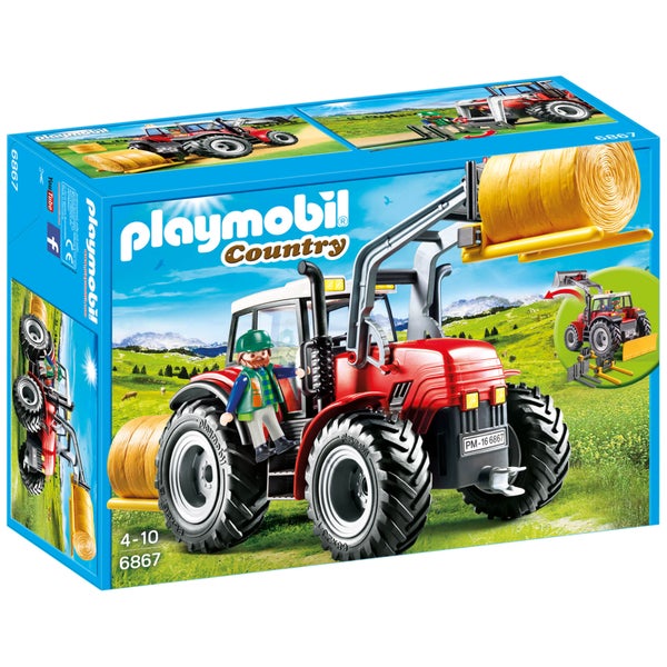 Playmobil Country Large Tractor with Interchangeable Attachments (6867)