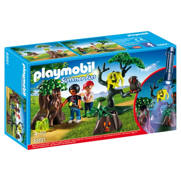 Playmobil : Enfants avec végétation et lampe torche (6891)