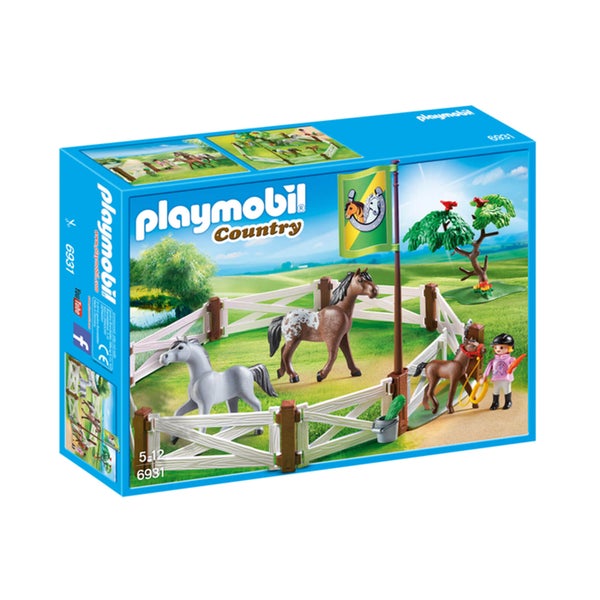 Playmobil : Enclos avec chevaux (6931)